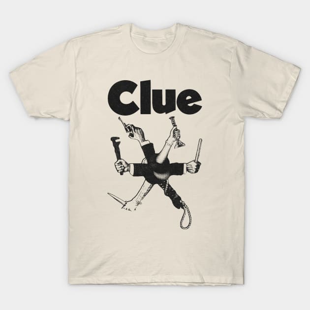 Clue Movie Arms T-Shirt by BackOnTop Project